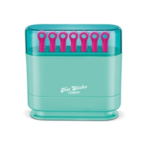 Conair Silicone Hot Rollers for Women, 14 Assorted Hot Sticks Hair Curlers with No Roller Clips Needed, 85-Second Heat-Up, For All Hair Lengths, Green(1 Count (Pack of 1))
