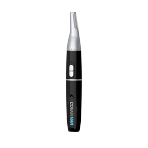 ConairMAN All-in-One Personal Trimmer for Men, for Nose, Ear, Eyebrows and Sideburns Hair Trimmer, 4 piece Men’s Grooming Kit, Lithium Battery-Powered(For Him)