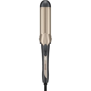 INFINITI PRO CONAIR Tourmaline Ceramic 1-Inch Curling Iron, Clamp Curling Iron, 1-Inch Barrel Produces Classic Curls, Hair Curler for Use on Short, Medium, and Long Hair, Champagne/Gray | Tourmaline Ceramic, for Classic Curls on Short, Medium, and Long Hair, Champagne/Gray, CD1000(1¾ Inch Barrel)