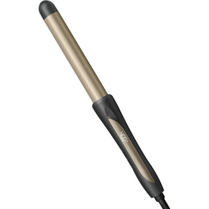 INFINITIPRO BY CONAIR Tourmaline Ceramic 1-Inch Curling Wand, 1-Inch Barrel Produces Flawless Waves, Hair Wand for Use on Short, Medium, and Long Hair, Dark Gray(1 Inch Wand)