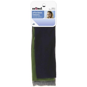 Scunci Effortless Beauty Wide Stretch Basic Headwraps(Basic)