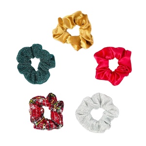 Scunci by Conair 10pk Scrunchie Box – hair ties – teen girl gifts trendy stuff – hair elastics – hair accessories for girls and women – Valentine gift for her – Assorted Colors(Assorted 5)