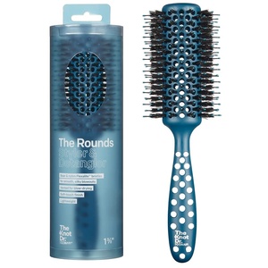 The Knot Dr. hair brush by Conair – hair brush blow dryer – Ideal for all hair types – round brush for blow out – Vented round hairbrush
