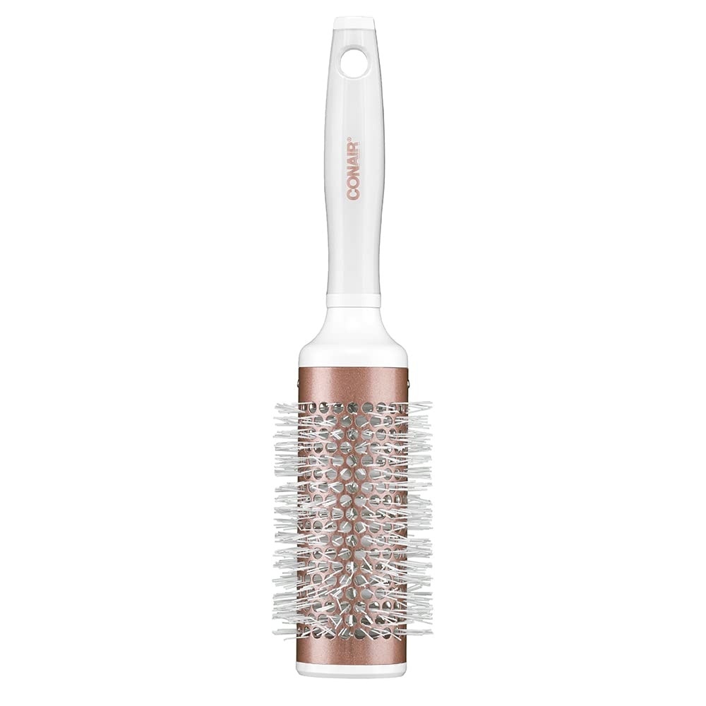 image:imageConair Ceramic Round Brush for BlowDrying Thermal Ceramic Brush for Smoothing and Waves Packaging May Vary 1 Count